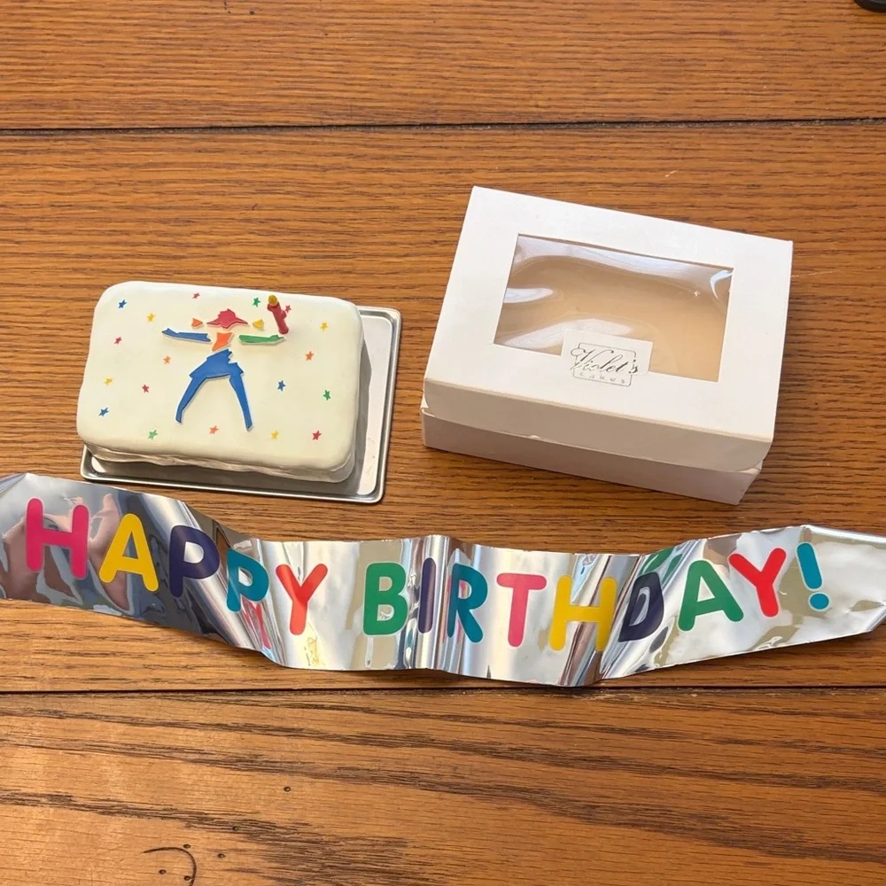 American Girl Patio Birthday Cake